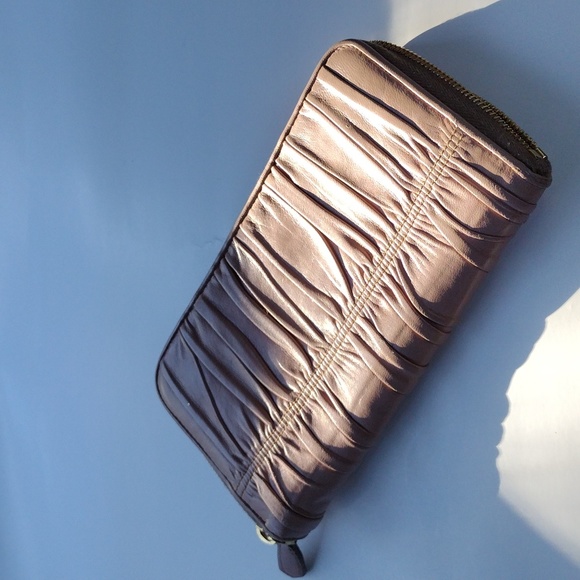 Prada beige Nappa gaufre leather long wallet - Picture 12 of 12